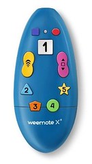 weemote X TV Remote Control, Blue Item No. WE-XB