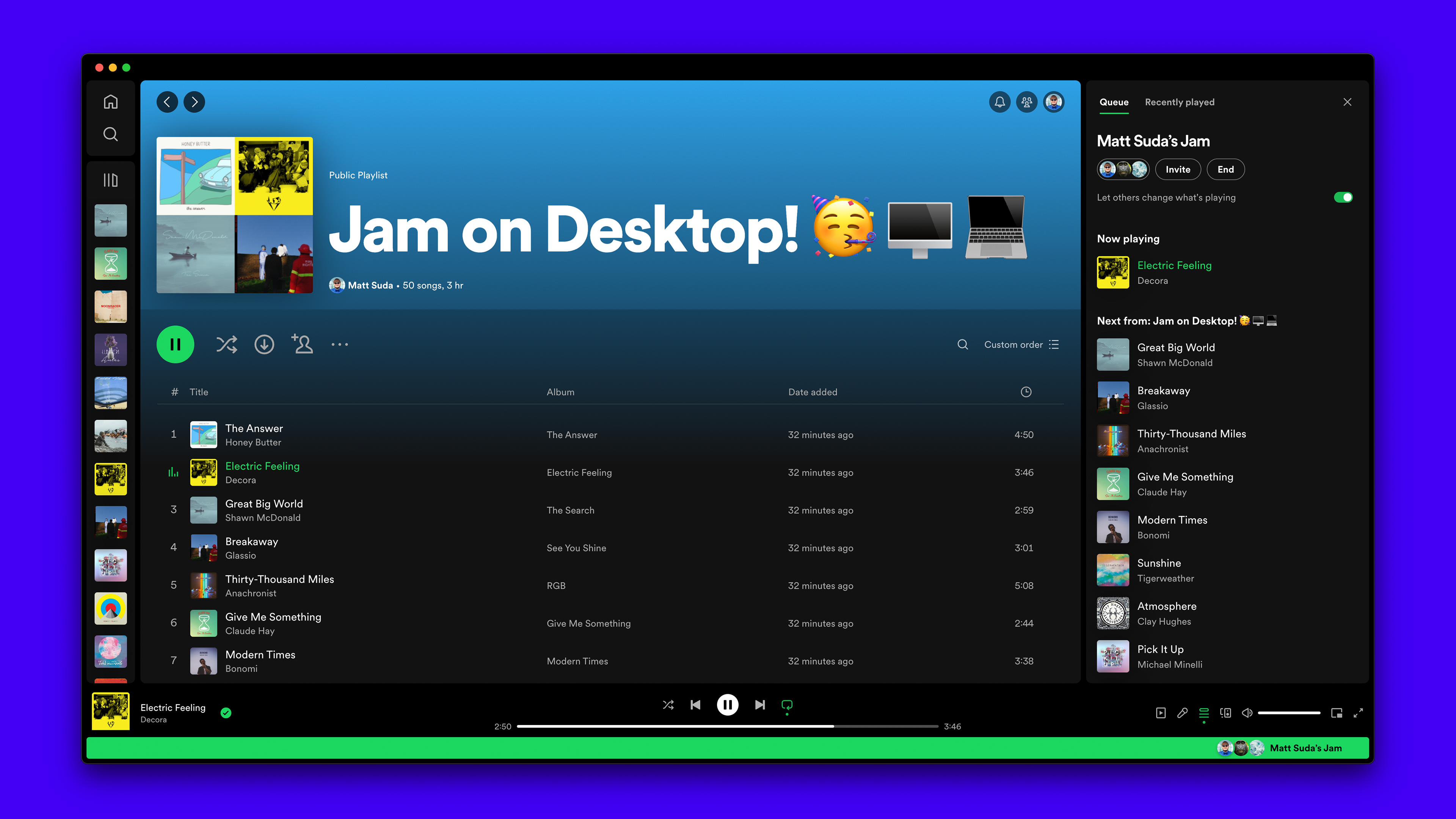 Desktop: Jam now available