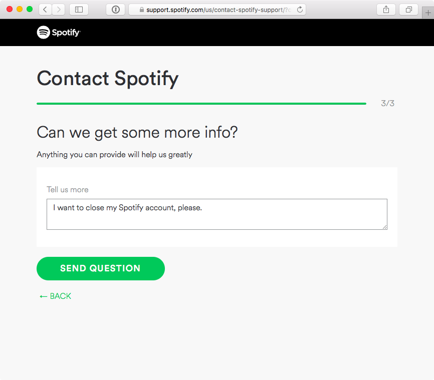 How to close Spotify account web screenshot 004.