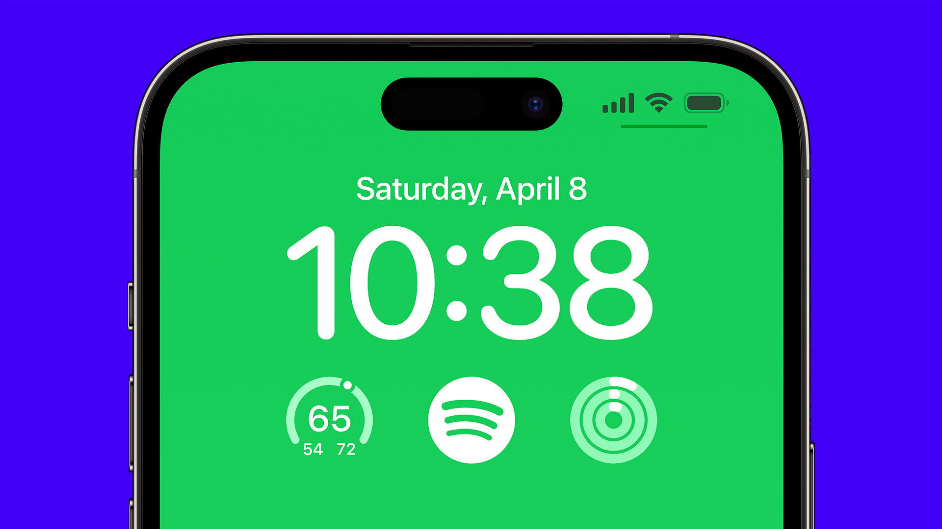 iPhone Lock Screen Widget Open Spotify Faster