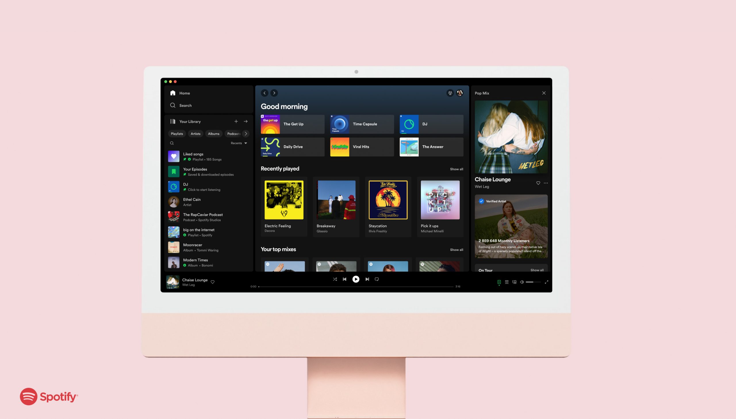 Desktop: New Now Playing View sidebar - The Spotify Community